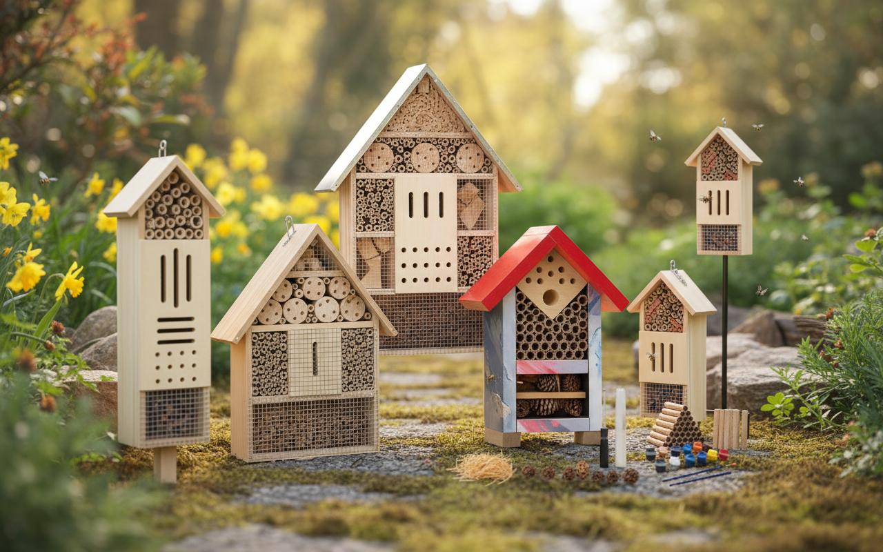 Best Bee and Insect Hotels - Eco-Friendly, Pollinator-Friendly, and Durable Designs