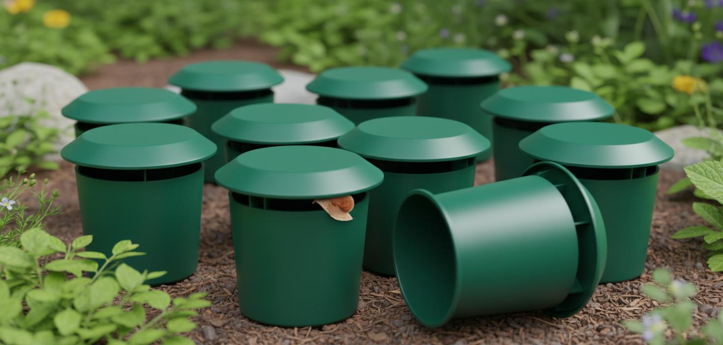 Best Beetle and Slug Beer Trap - Effective, Reusable, and Eco-Friendly Snail Catcher