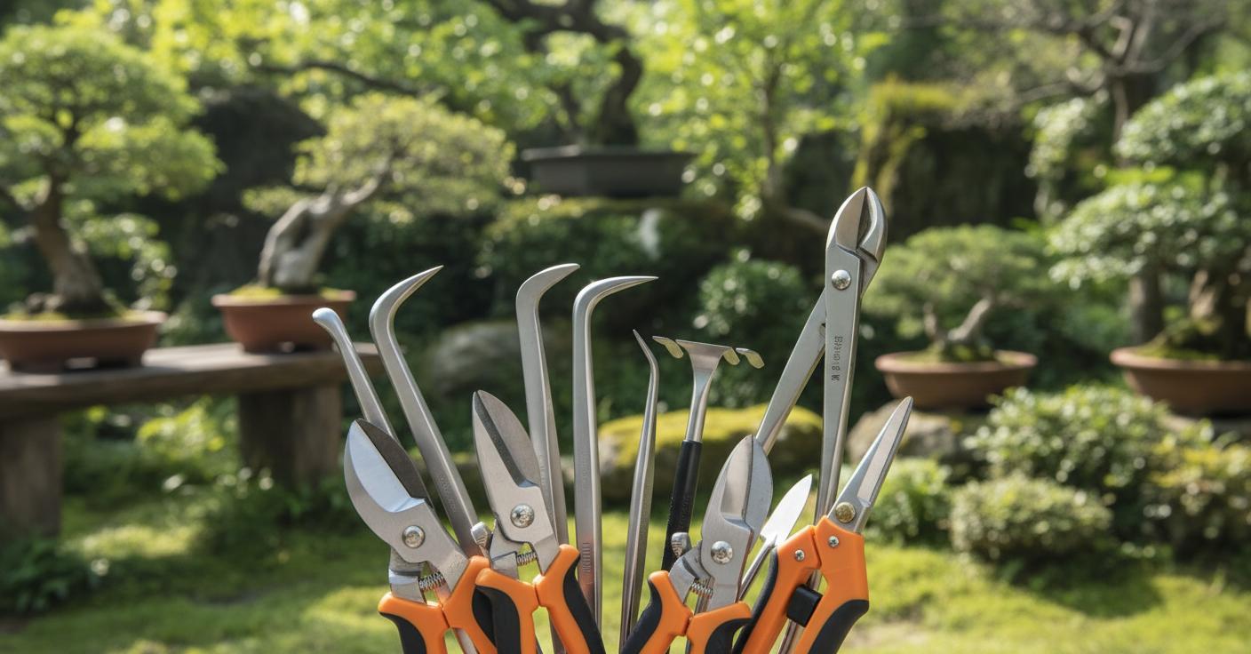 Best Bonsai Tool Set - Complete Precision Toolkit, Durable Materials, Ergonomic Design