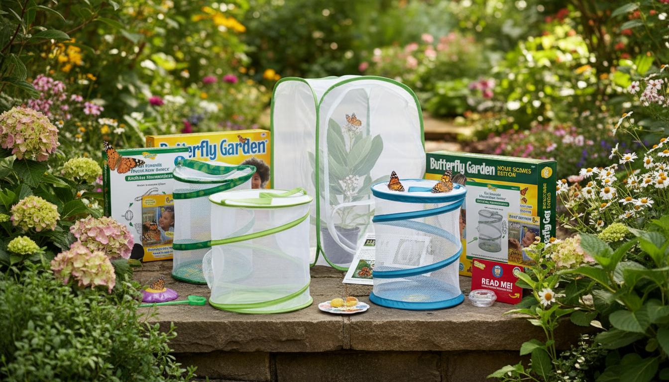 Best Butterfly Habitat Kits - Interactive Learning, Hands-On Raising, STEM Education