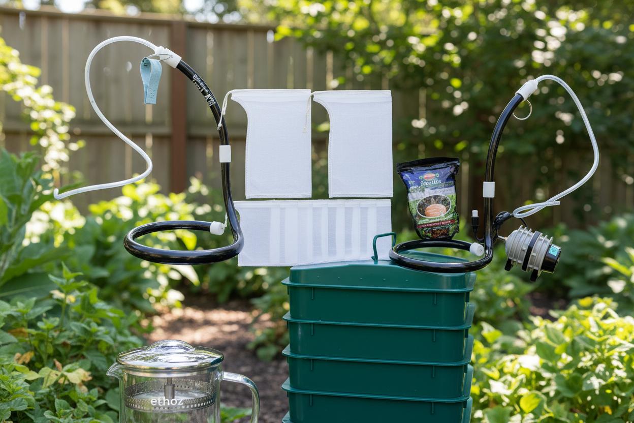 Best Compost Tea Brewer - Nutrient-Rich, Efficient Aeration, Easy to Use