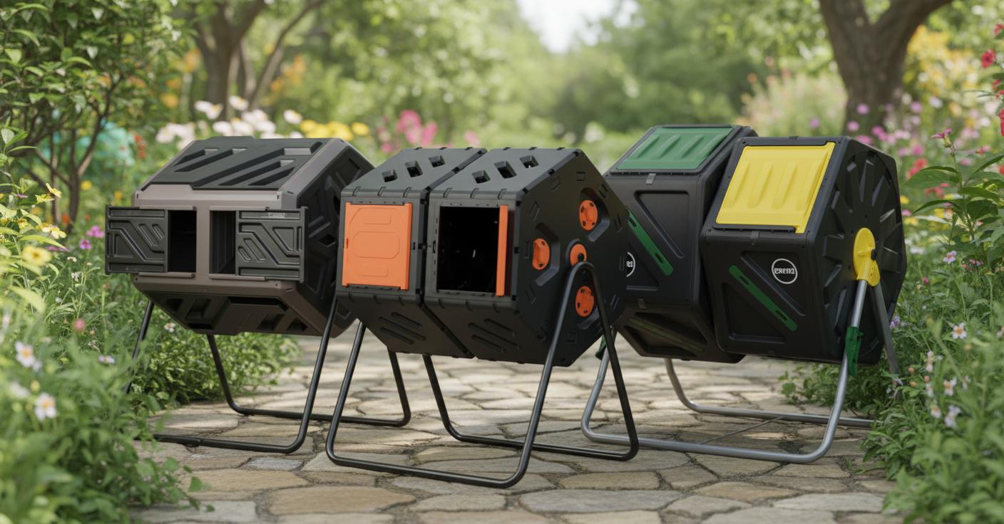 Best Compost Tumbler - Fast Decomposition, Efficient Aeration, Durable Design