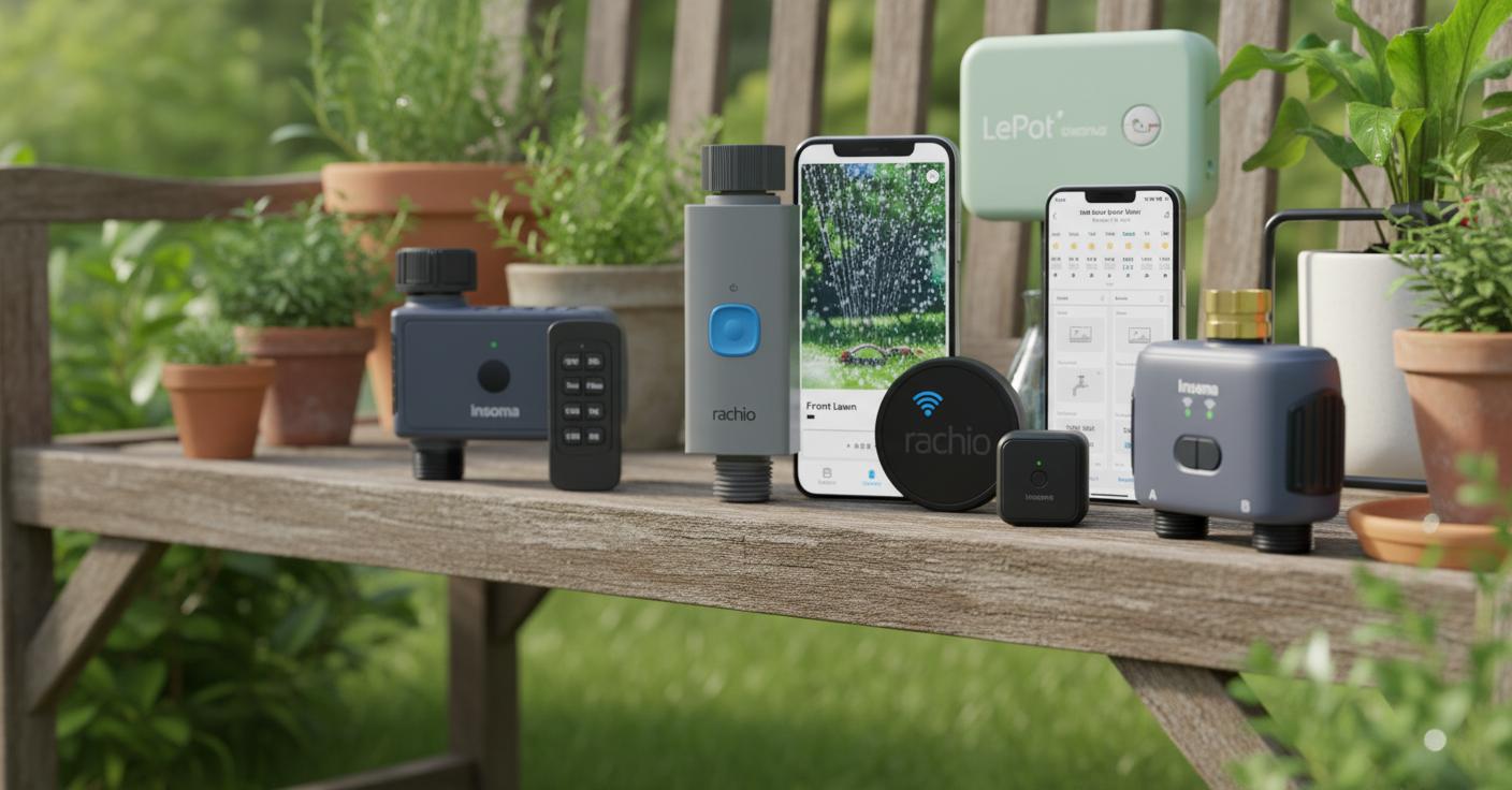 Best Drip Irrigation Timer with Wi-Fi Control - Effortless App-Based Scheduling, Remote Access, and Customizable Watering Plans
