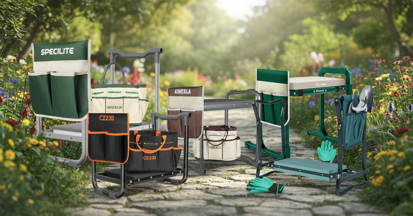 Best Garden Kneeler Seat - Comfort, Convenience and Durability for Prolonged Gardening Tasks