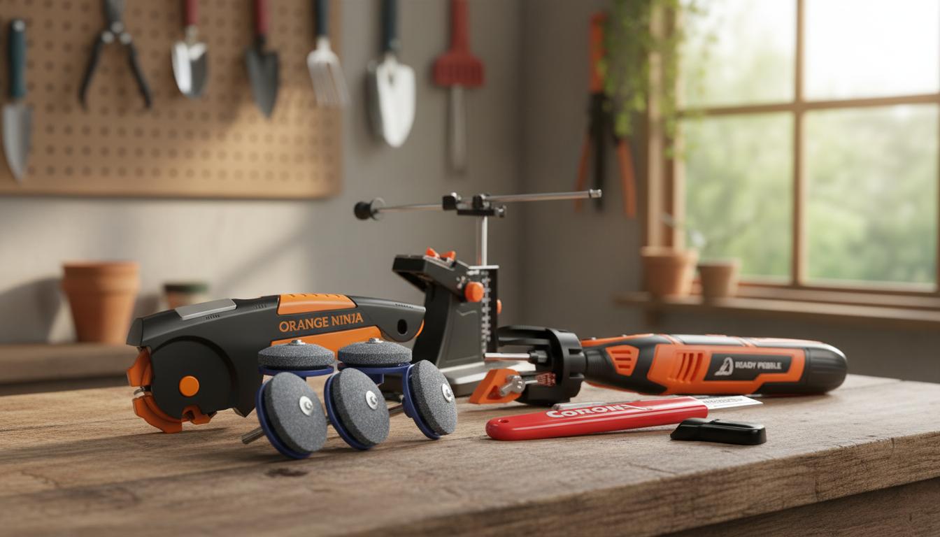 Best Garden Tool Sharpening Kits - Easy Multi-Tool Sharpening, Durable Design, Versatile Use