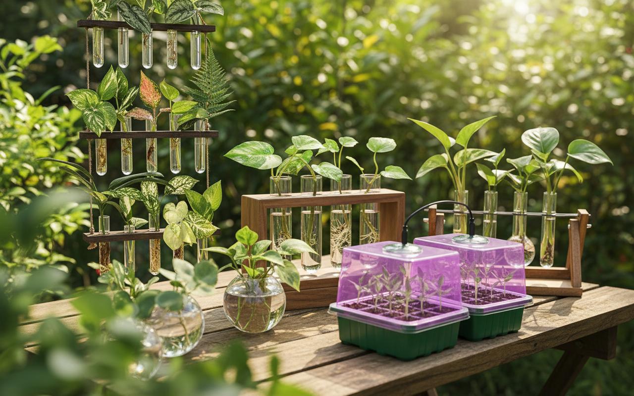 Best Greenhouse Propagation Stations - Efficient Hydroponic Setup, Optimal Plant Growth, Durable Design