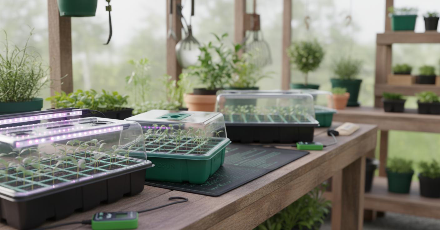 Best Heated Garden Propagator - Efficient Seed Germination, Consistent Warmth, and Durable Design