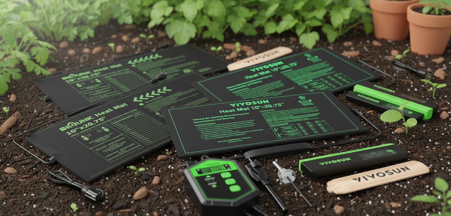Best Heated Seed Starting Mat - Efficient Germination, Consistent Warmth, Easy to Use