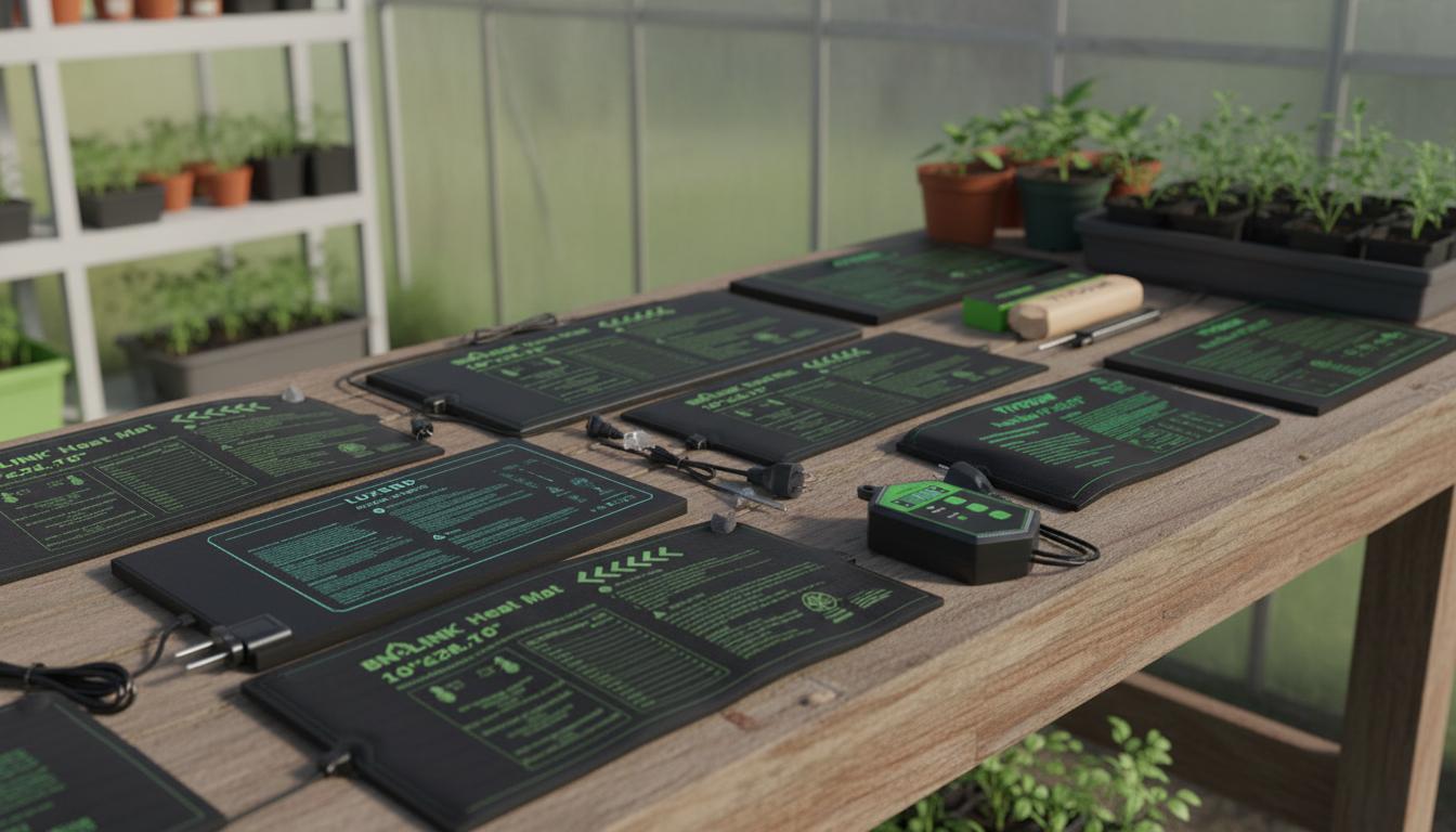 Best Heated Seedling Mat - Consistent Warmth, Efficient Germination, Durable Design