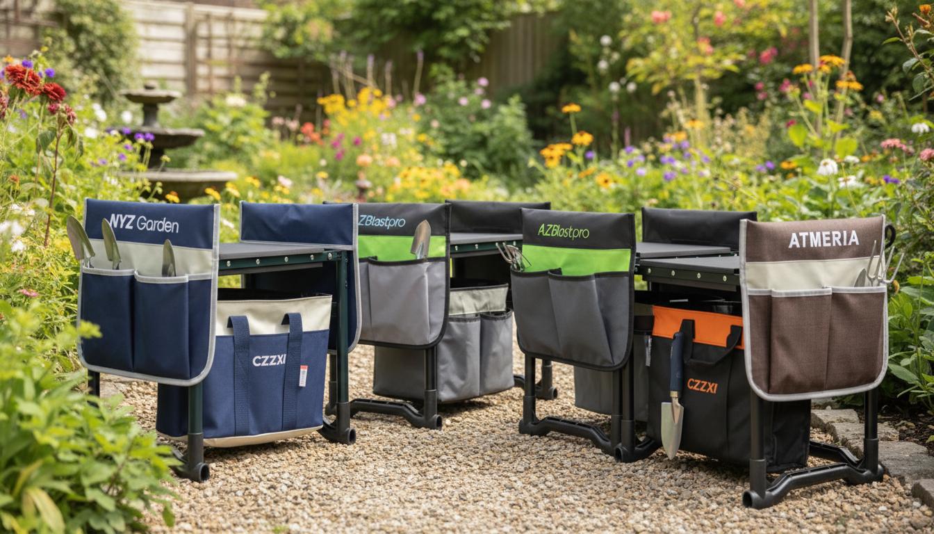 Best Heavy-duty Garden Kneeler Benches - Durable, Foldable, and Organized Tool Storage