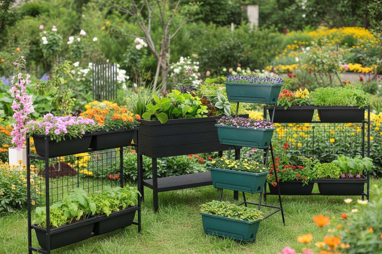 Best Herb Spiral Garden Bed - Sturdy Support, Space-Saving Design, and Enhanced Plant Growth