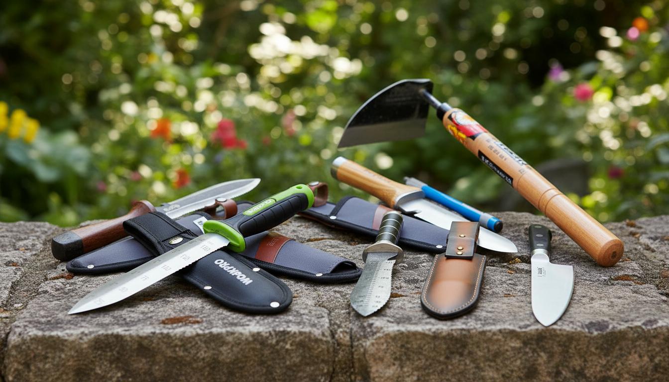 Best Japanese Hori-Hori Knife - Versatile Digging Tool, Durable Construction, Perfect for Gardeners