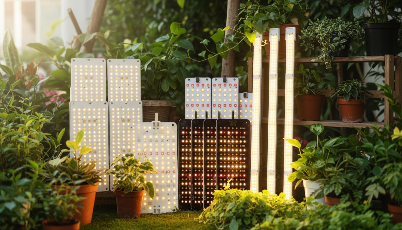 Best LED Grow Light Panels - Customizable Lighting, Full Growth Stage Coverage, Energy Efficient