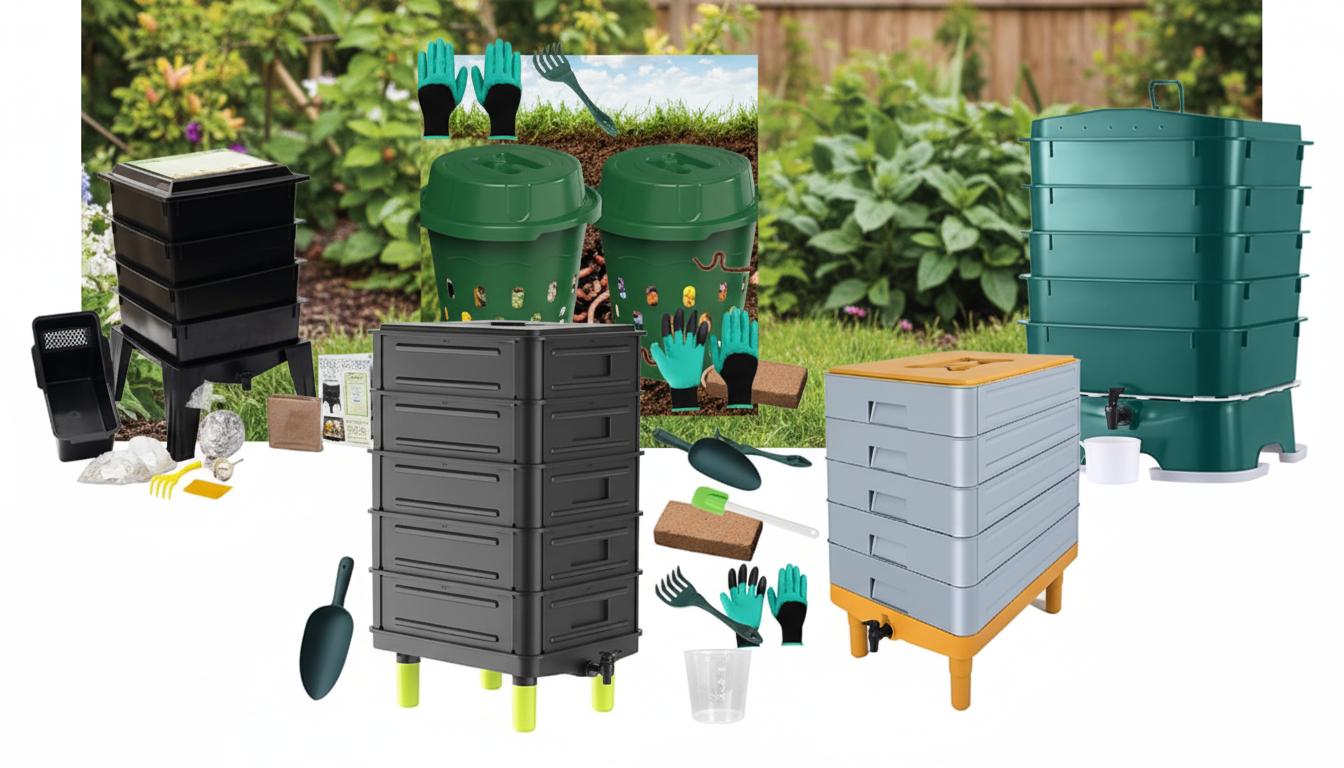 Best Multi-chamber Worm Compost Bin - Efficient, Odor-Free, and User-Friendly Home Composting