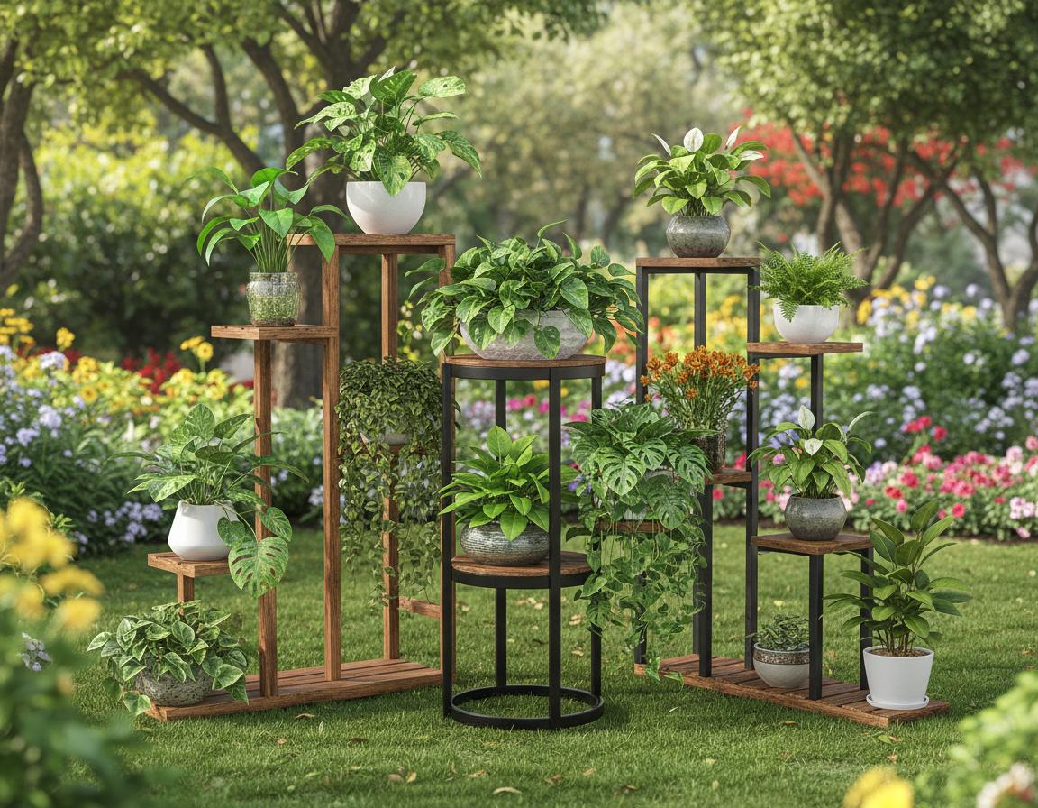 Best Multi-layer Plant Stand - Elegant Design, Space-Saving Structure, Durable Build