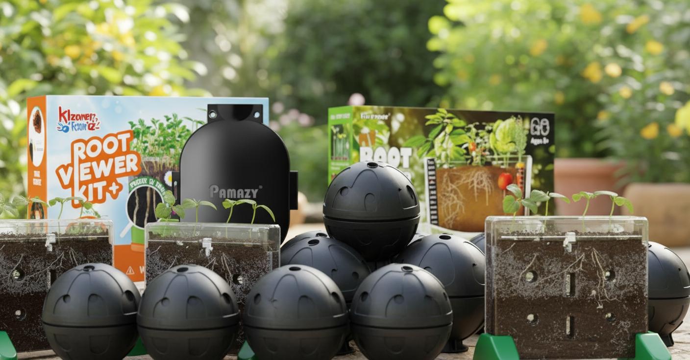 Best Plant Root Viewer Box - Fast Propagation, Visible Root Growth, Secure Support