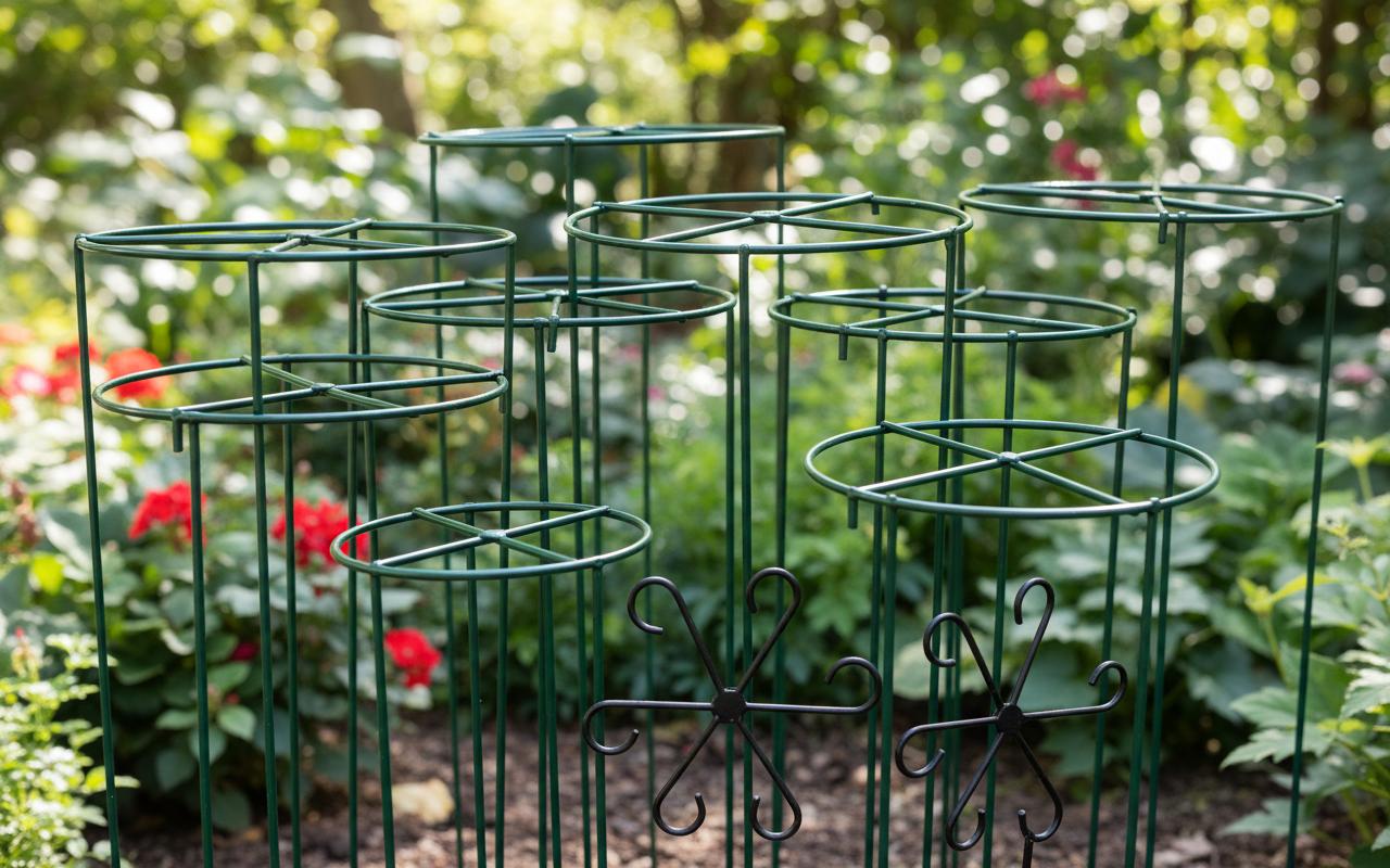 Best Plant Support Ring System - Sturdy, Durable, Adjustable