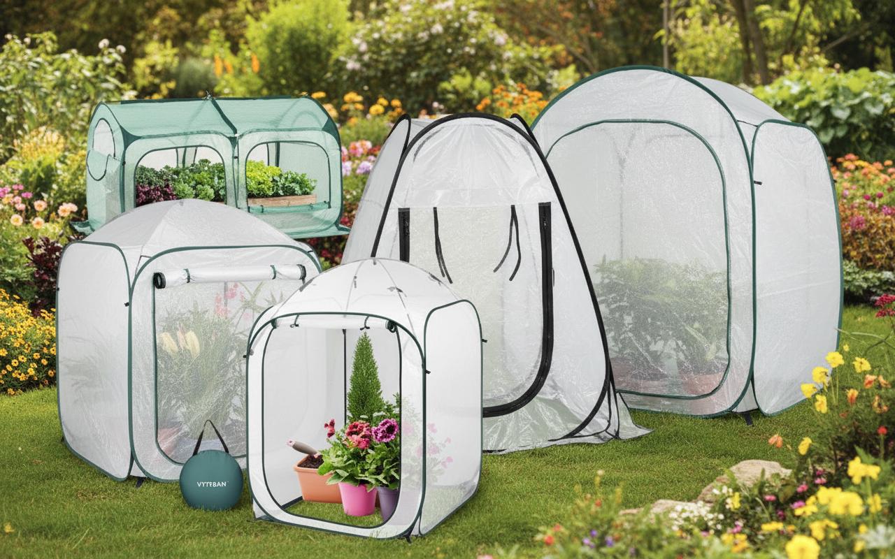 Best Pop-up Greenhouse Tent - Frost Protection, Easy Setup, Durable Weather Resistance