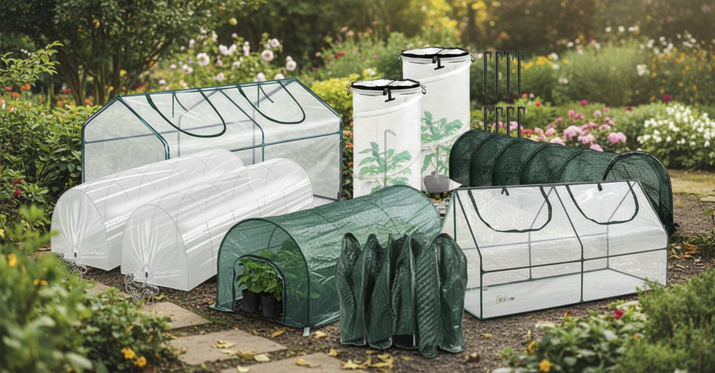 Best Portable Greenhouse Cloche - Compact Design, Waterproof Build, UV Protection