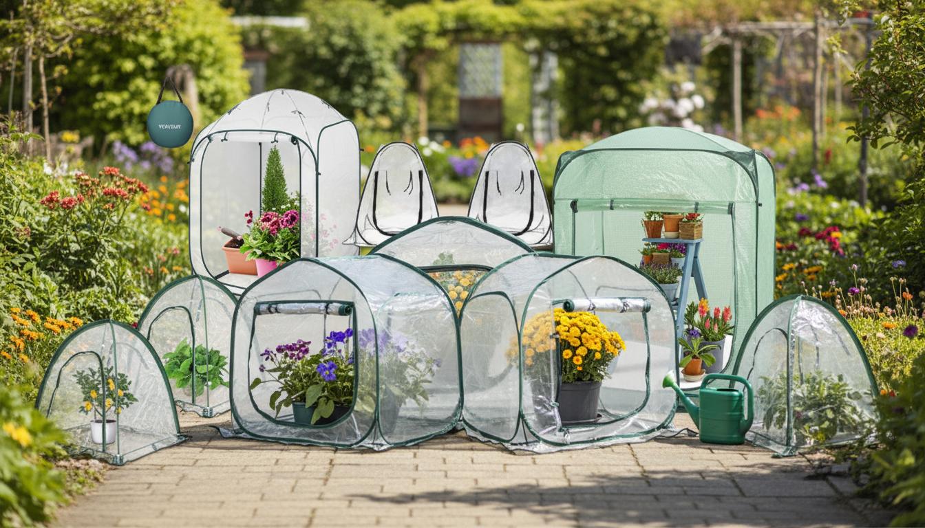 Best Portable Greenhouse Pop-Ups - Compact Design, Easy Setup, Efficient Ventilation
