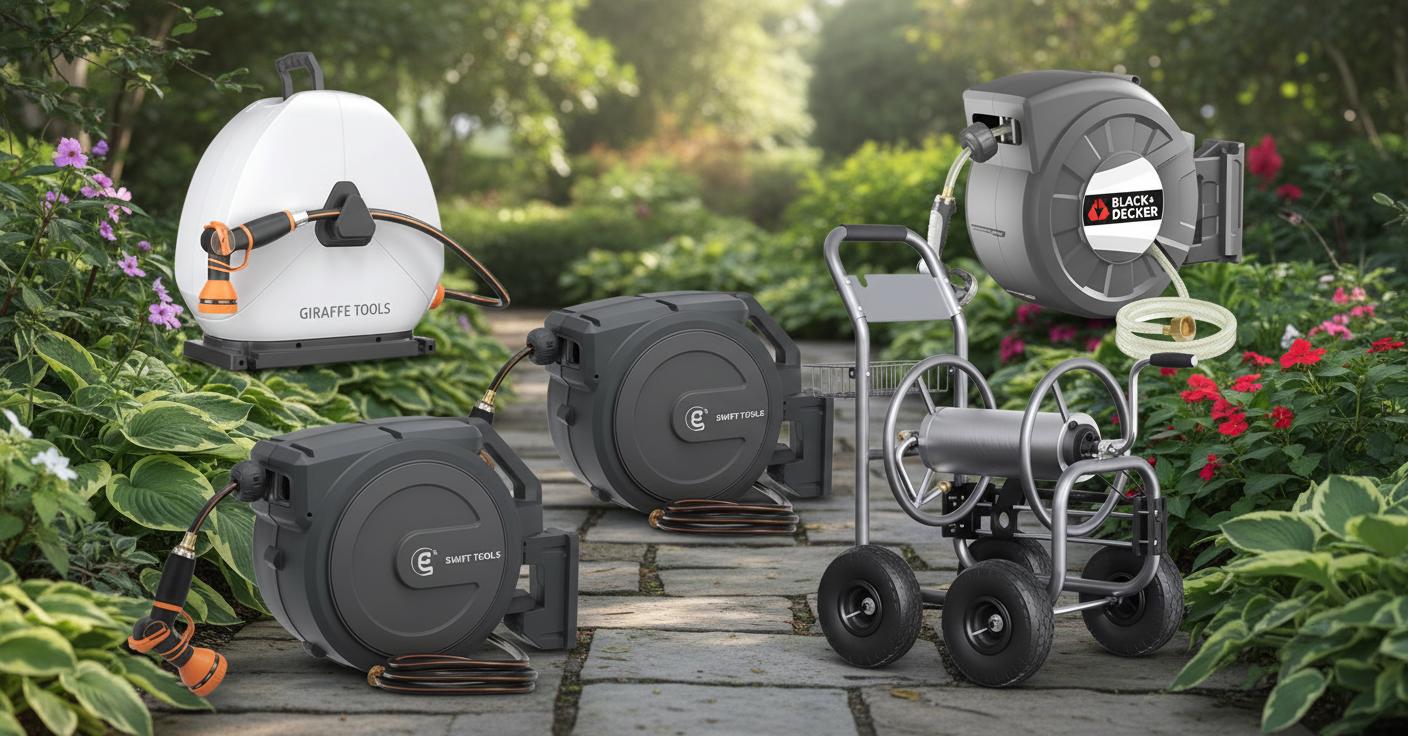 Best Retractable Hose Reel Cart - Durable, Easy-to-Use, and Garden-Friendly