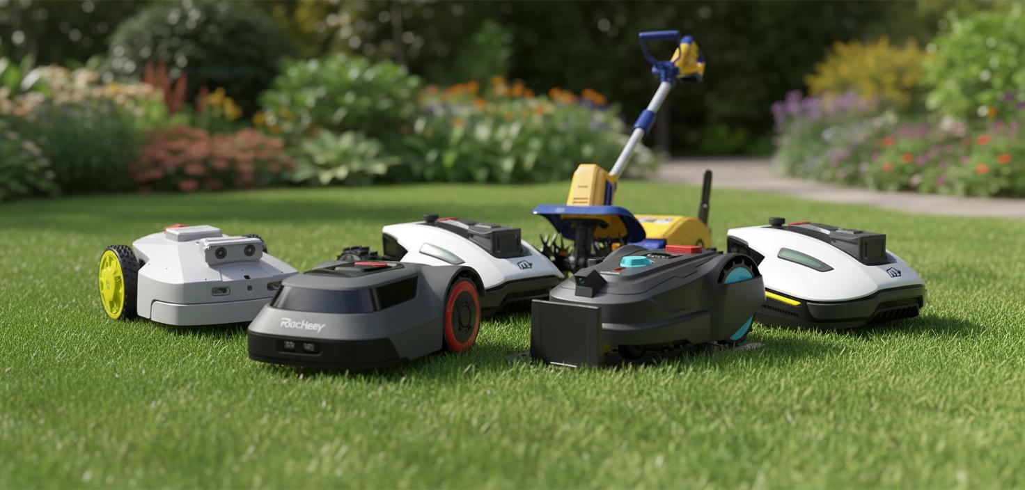 Best Robotic Lawn Weeder - Ultra-Quiet Operation, Smart Mapping, and Self-Charging for Large Lawns