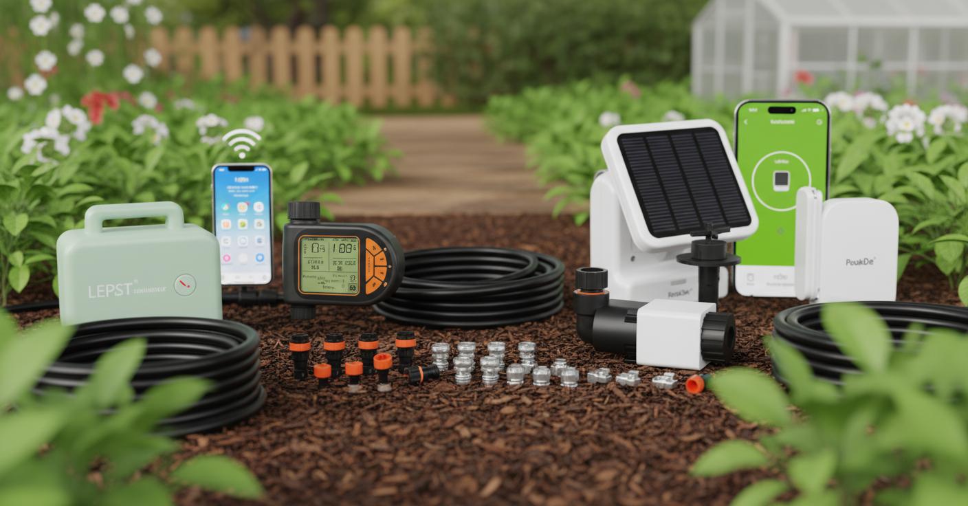 Best Smart Drip Irrigation Kit - Easy App Control, Reliable Watering, and Perfect for Plant Lovers