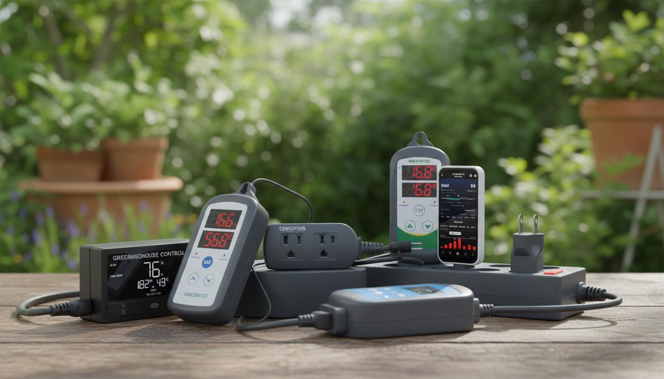 Best Smart Greenhouse Controller - Precise Environmental Control, Smart Connectivity, User-Friendly Interface