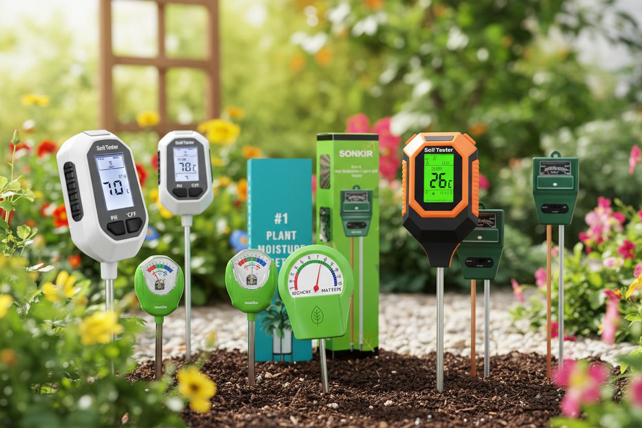 Best Soil Moisture Meters - Accurate Readings, Easy to Use, Durable Design