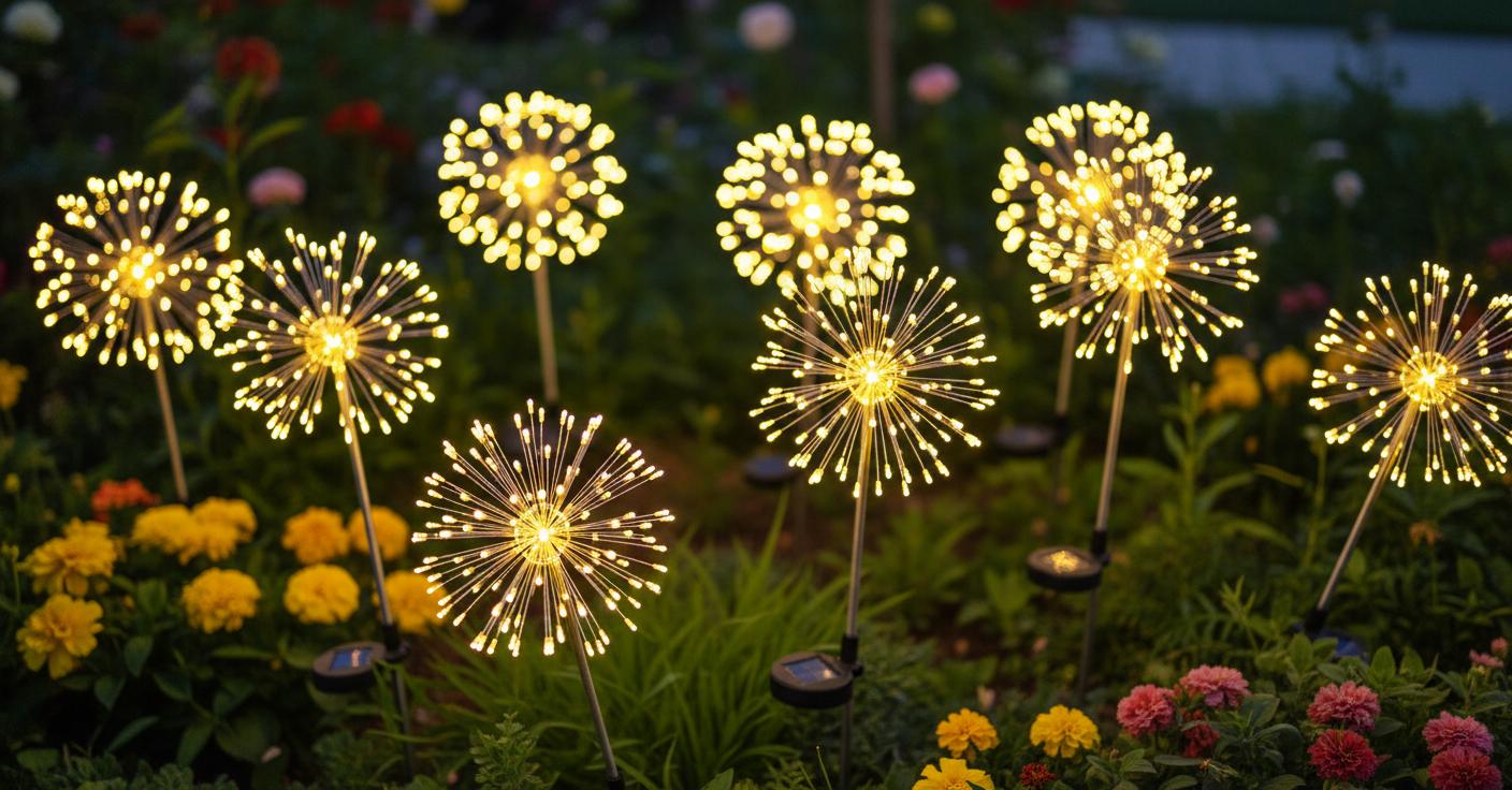 Best Solar-Powered Garden Fairy Lights - Vibrant Illumination, Eco-Friendly Energy, and Easy Installation