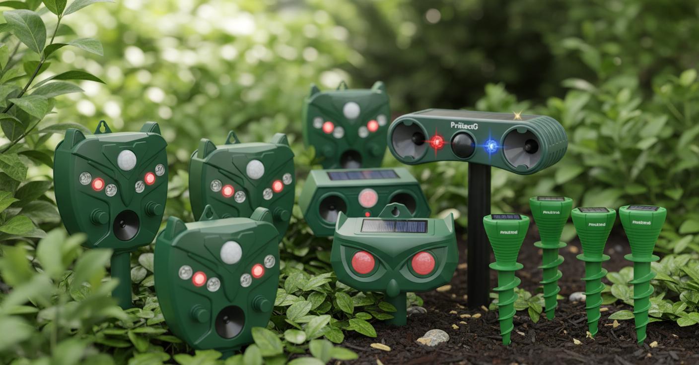 Best Solar-Powered Garden Pest Repeller - Eco-Friendly, Effective, and Easy to Use