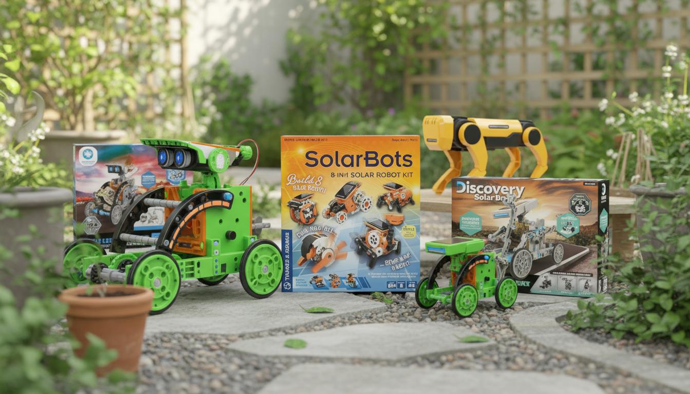 Best Solar-Powered Garden Robot - Educational, Eco-Friendly, and STEM-Focused