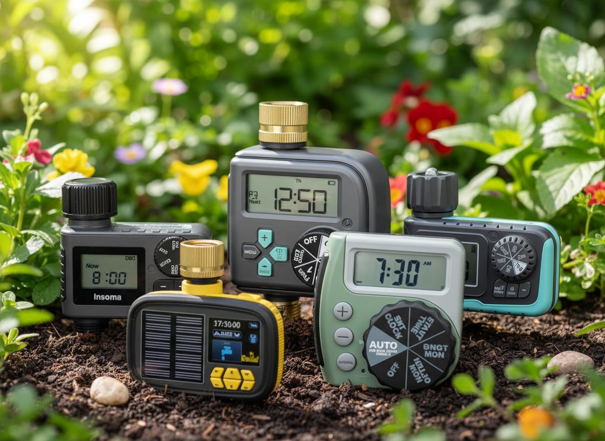 Best Solar-Powered Irrigation Timer - Automated Garden Watering, Rain Delay, Multiple Modes