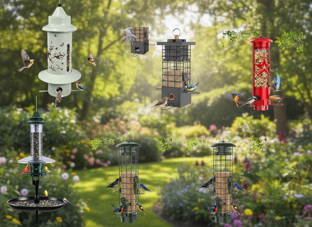 Best Squirrel-Resistant Bird Feeder - Durable, Large Capacity, Squirrel-Proof Design