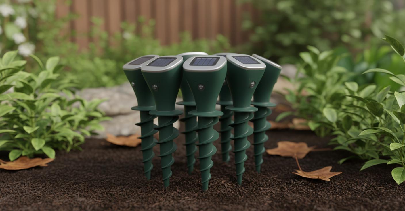 Best Ultrasonic Mole Repeller - Chemical-Free, Multi-Pest Protection, Easy-to-Use
