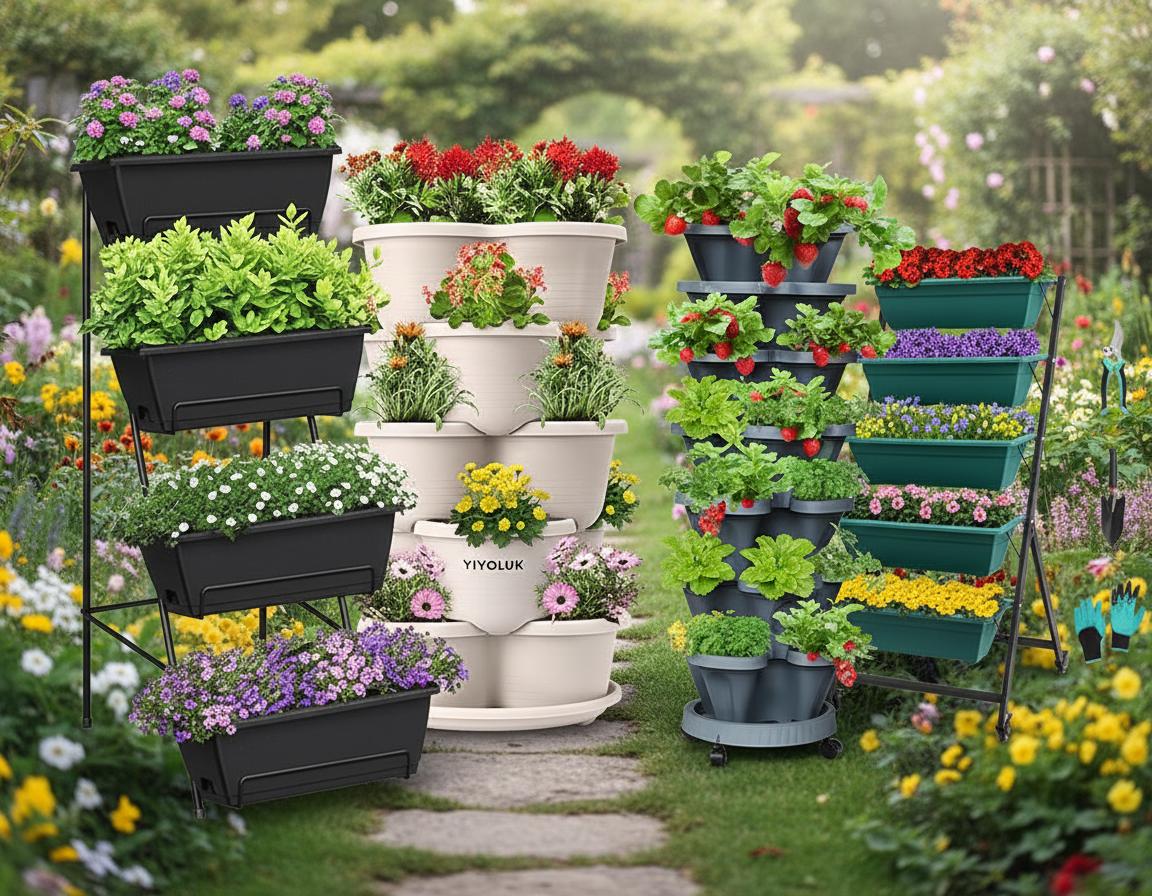 Best Vertical Garden Planter - Space-Saving Design, Easy Installation and Durable Materials