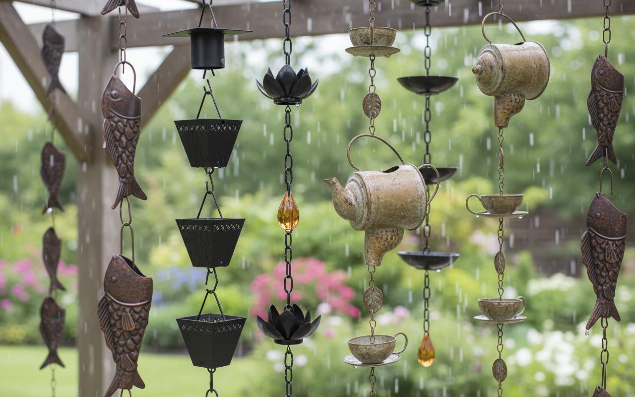 Best Vintage-Style Rain Chain - Elegant Design, Durable Materials and Easy Installation