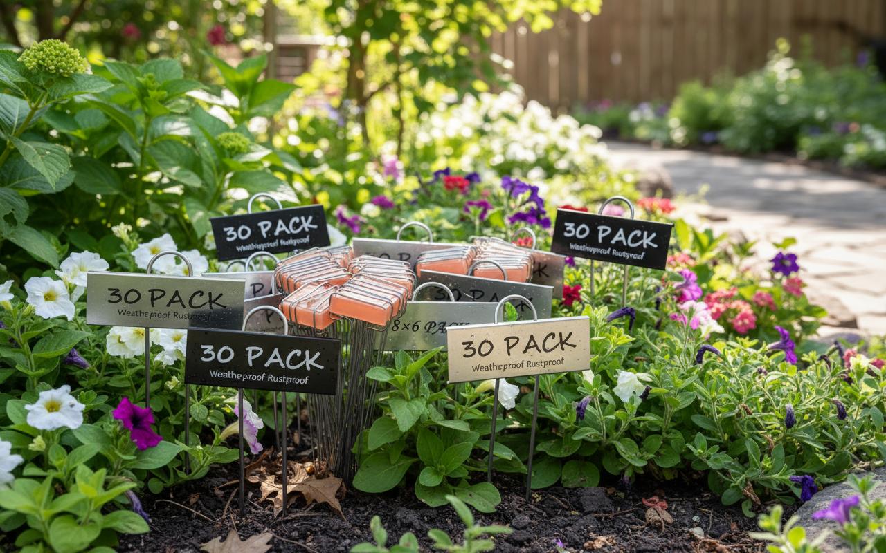 Best Weatherproof Outdoor LED Plant Labels - Durable, Long-Lasting, and Easy-to-Read