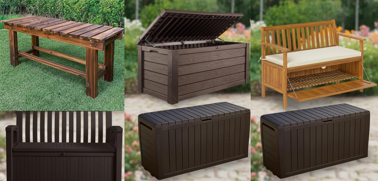 Best Weatherproof Outdoor Storage Benches - Durable, Spacious, and Comfortable Seating