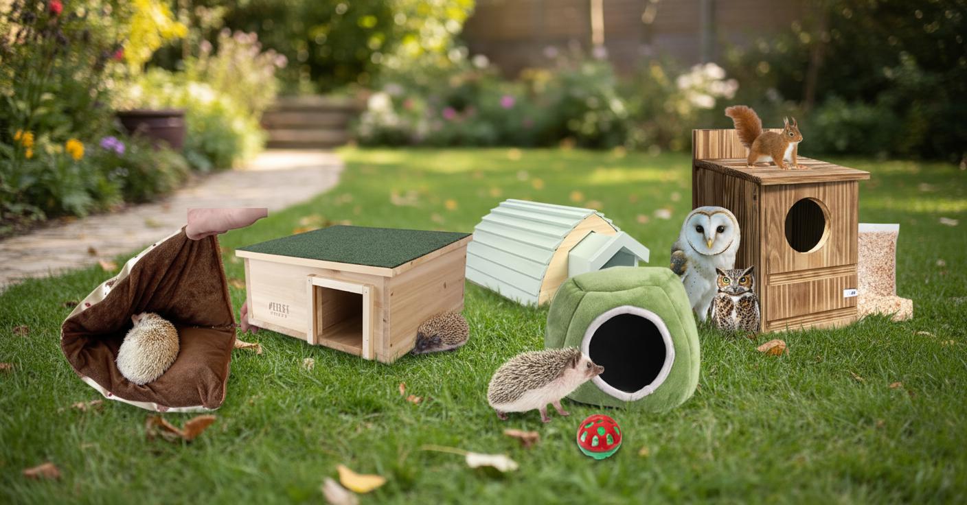 Best Wildlife-Friendly Hedgehog House - Safe, Cozy Outdoor Shelter, Durable Design