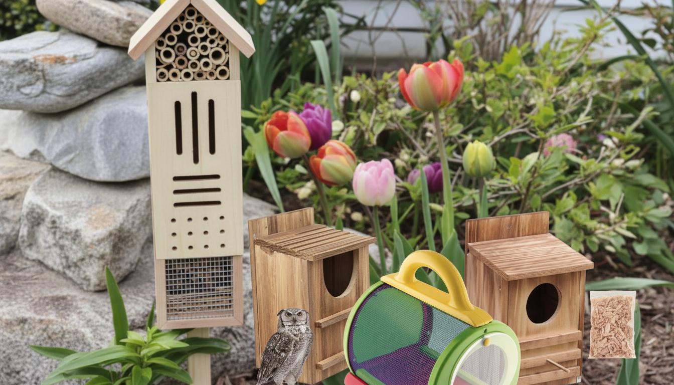 Best Wildlife Habitat Box - Easy-to-Assemble, Durable Design, Perfect for Owl Nesting