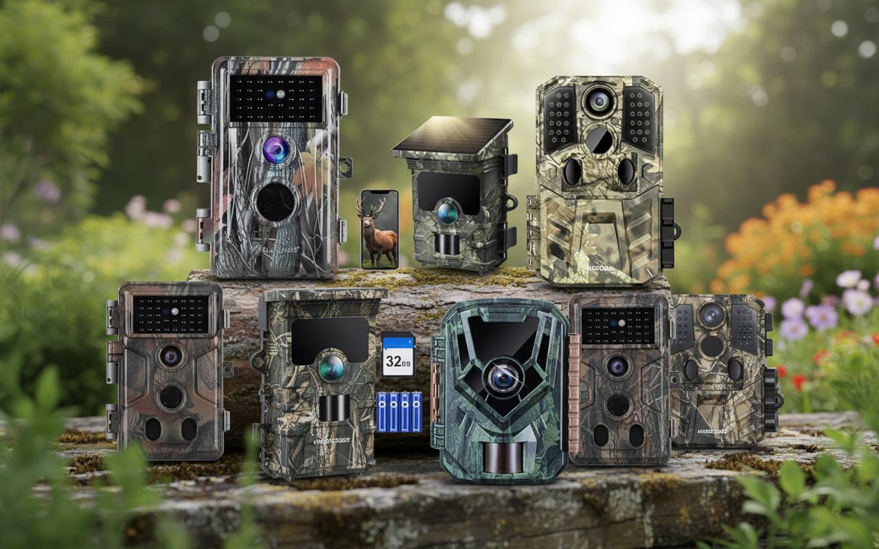 Best Wildlife Motion Sensor Camera - Stealthy Night Hunting, No-Glow Infrared, High Sensitivity Detection