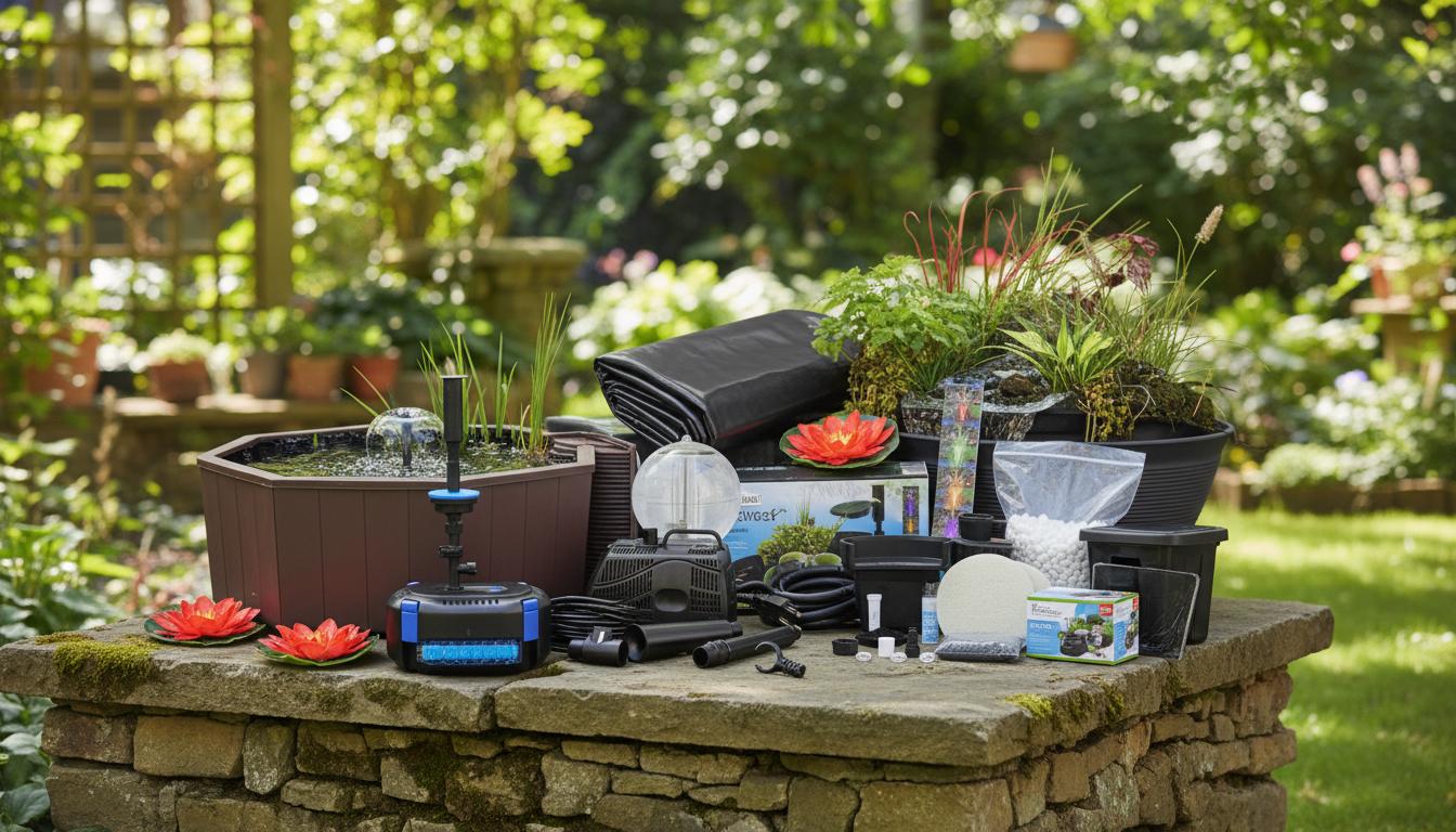 Best Wildlife Pond Starter Kit - Easy Setup, Wildlife-Friendly Design, Natural Habitat Creation