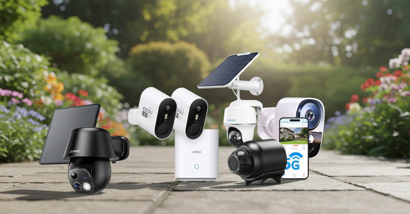 Best Wireless Garden Camera - High-Definition Security, Long Battery Life, Advanced Motion Alerts