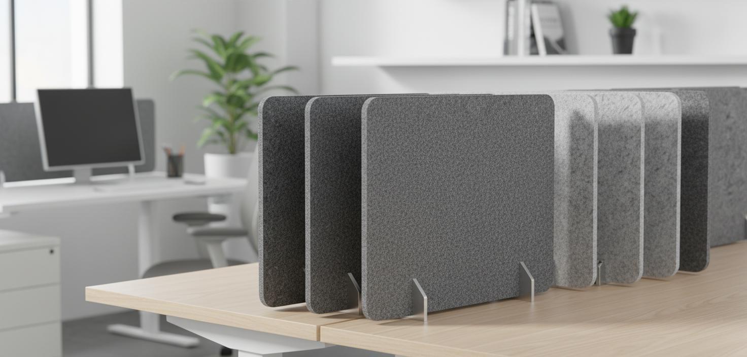Best Acoustic Desk Privacy Panel - Noise Reduction, Enhanced Focus, and Easy Installation