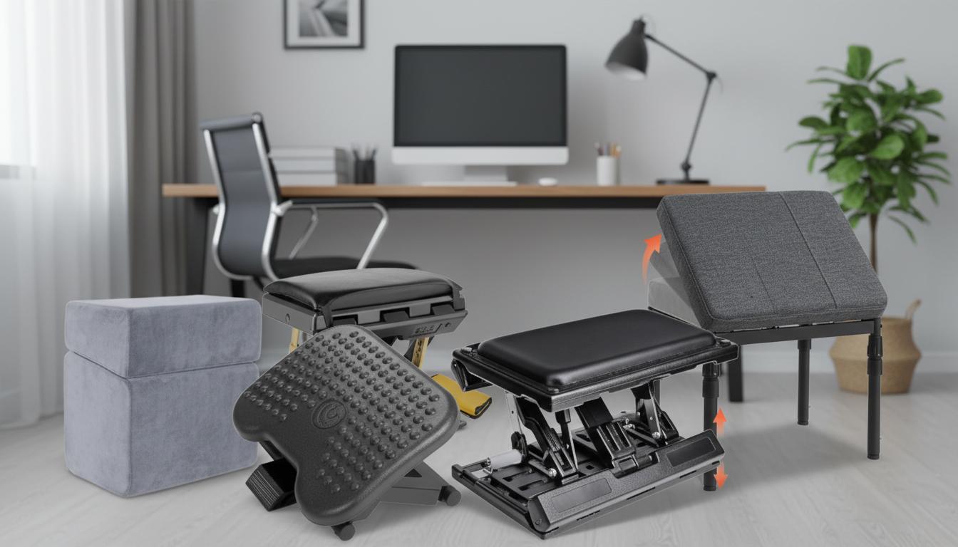 Best Adjustable Footrest - Customizable Comfort, Adjustable Height, and Angle for Perfect Support