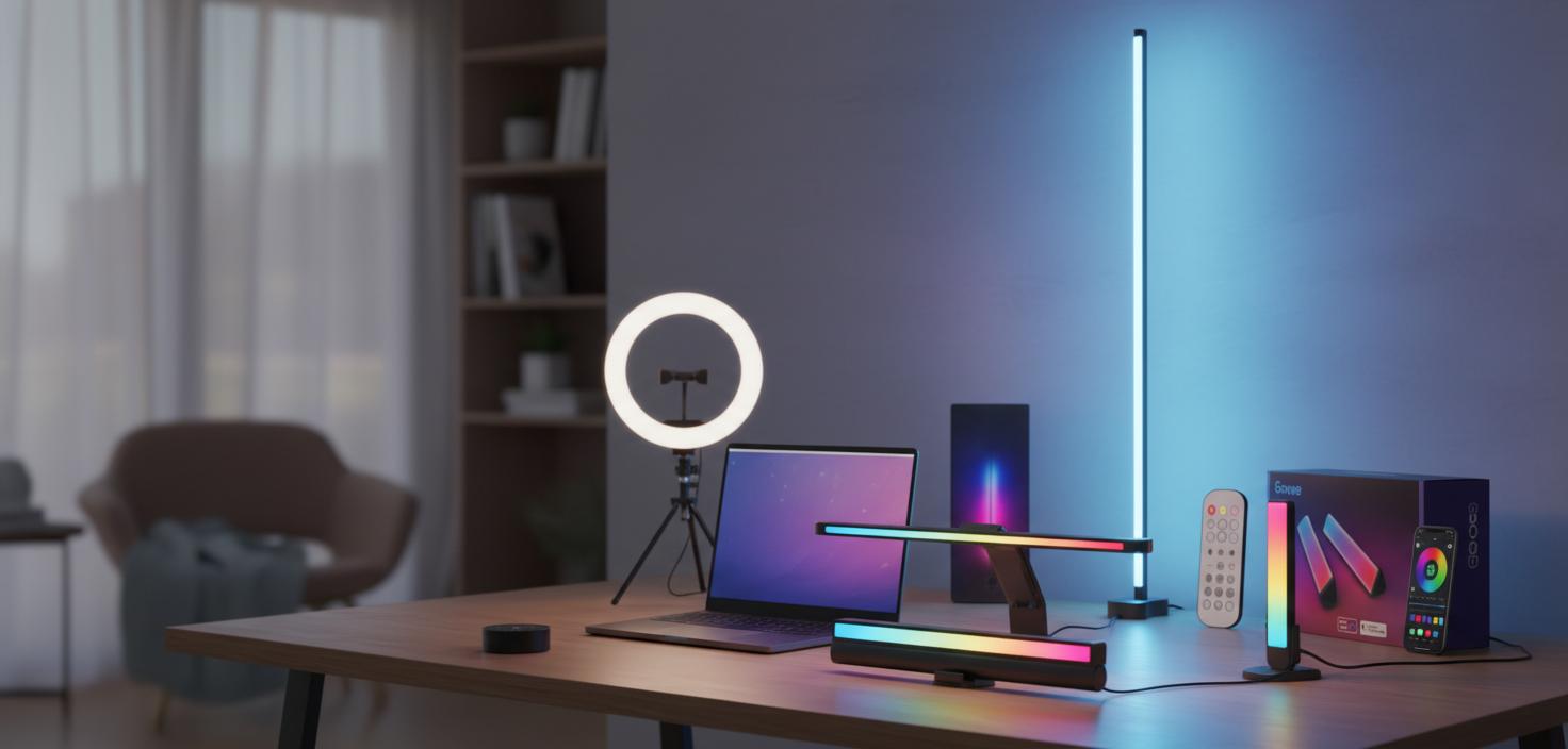 Best Ambient Light Bar for Monitors - Adjustable Brightness, Enhanced Color Accuracy, and Easy Installation
