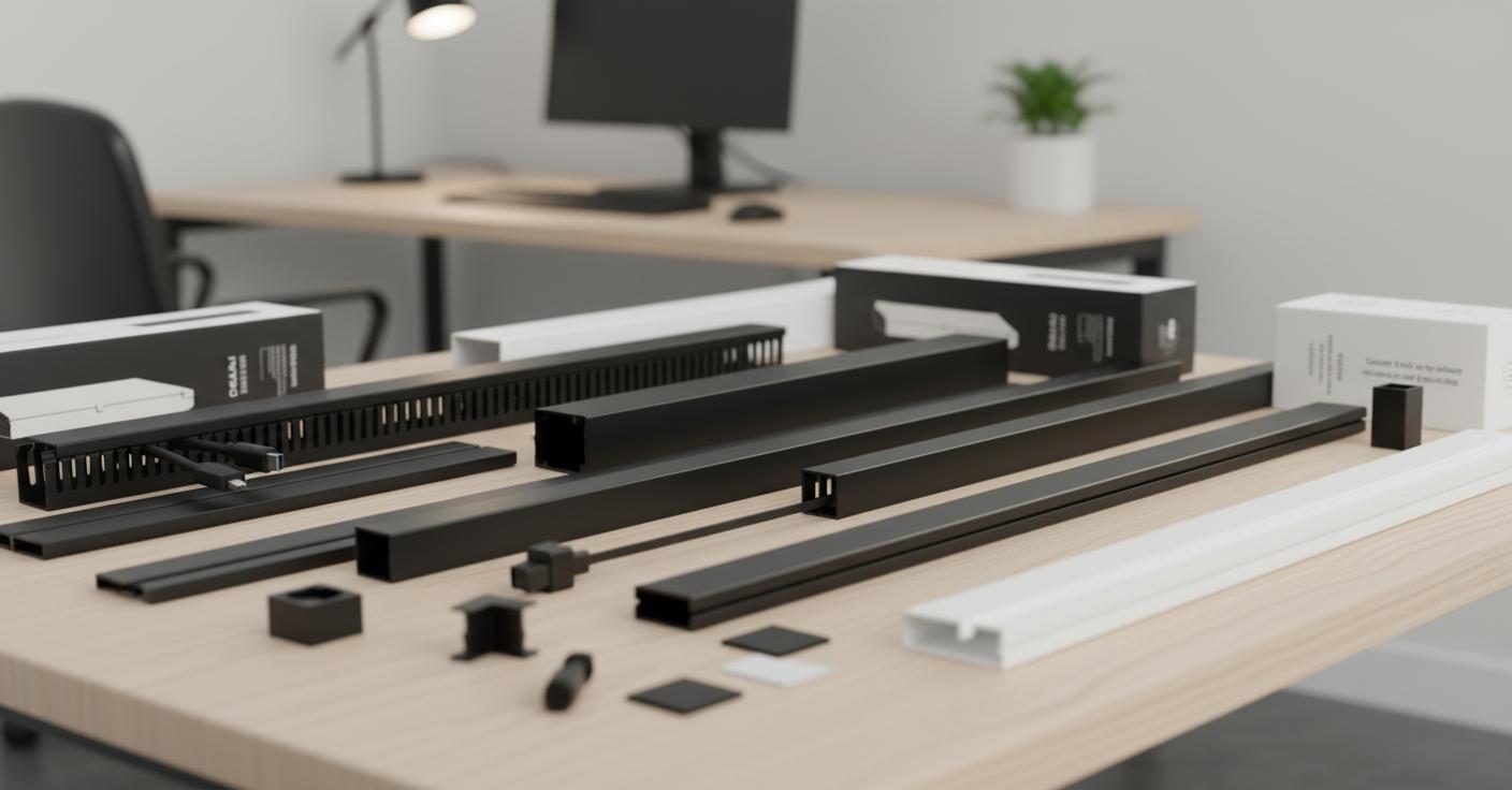 Best Cable Management Raceway - Easy Installation, Durable Design, and Sleek Concealment for TV and Computer Cables