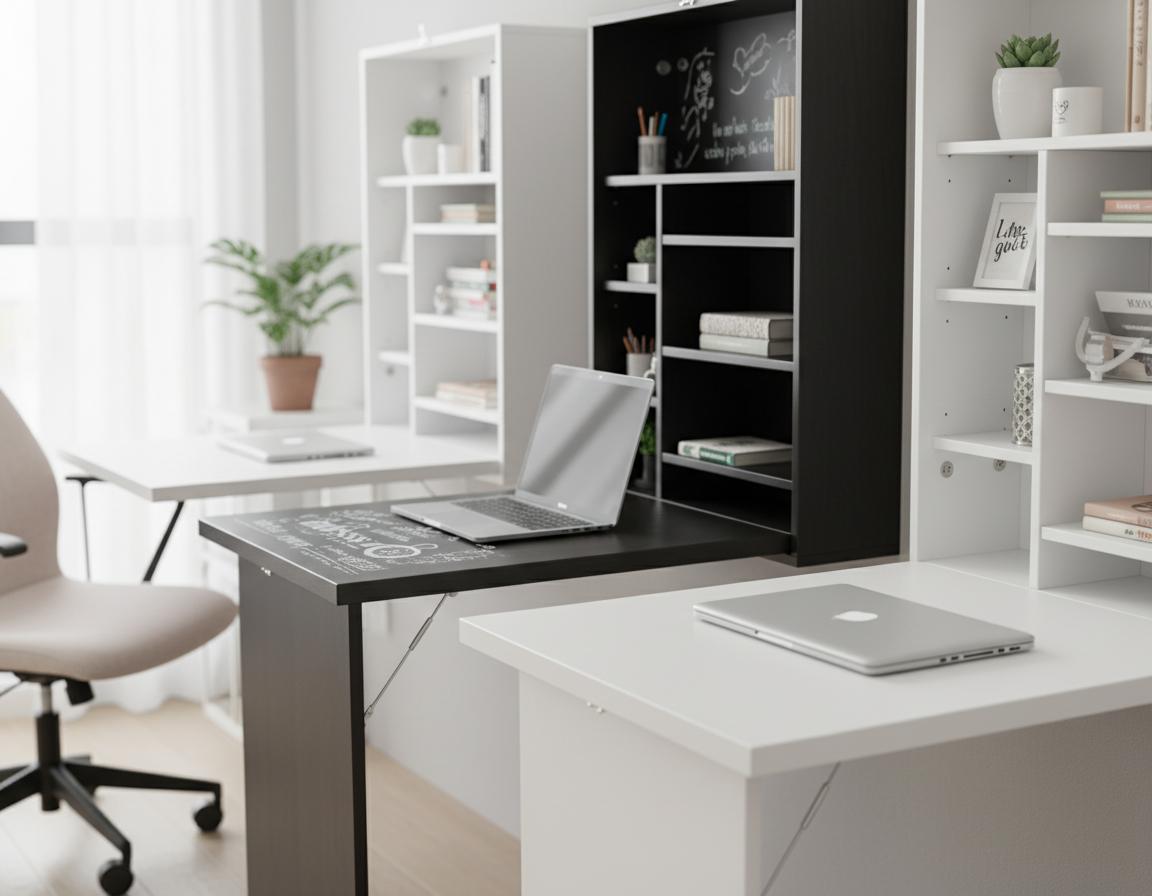 Best Convertible Wall-Mounted Desk - Space-Saving, Versatile Workstation, Integrated Storage