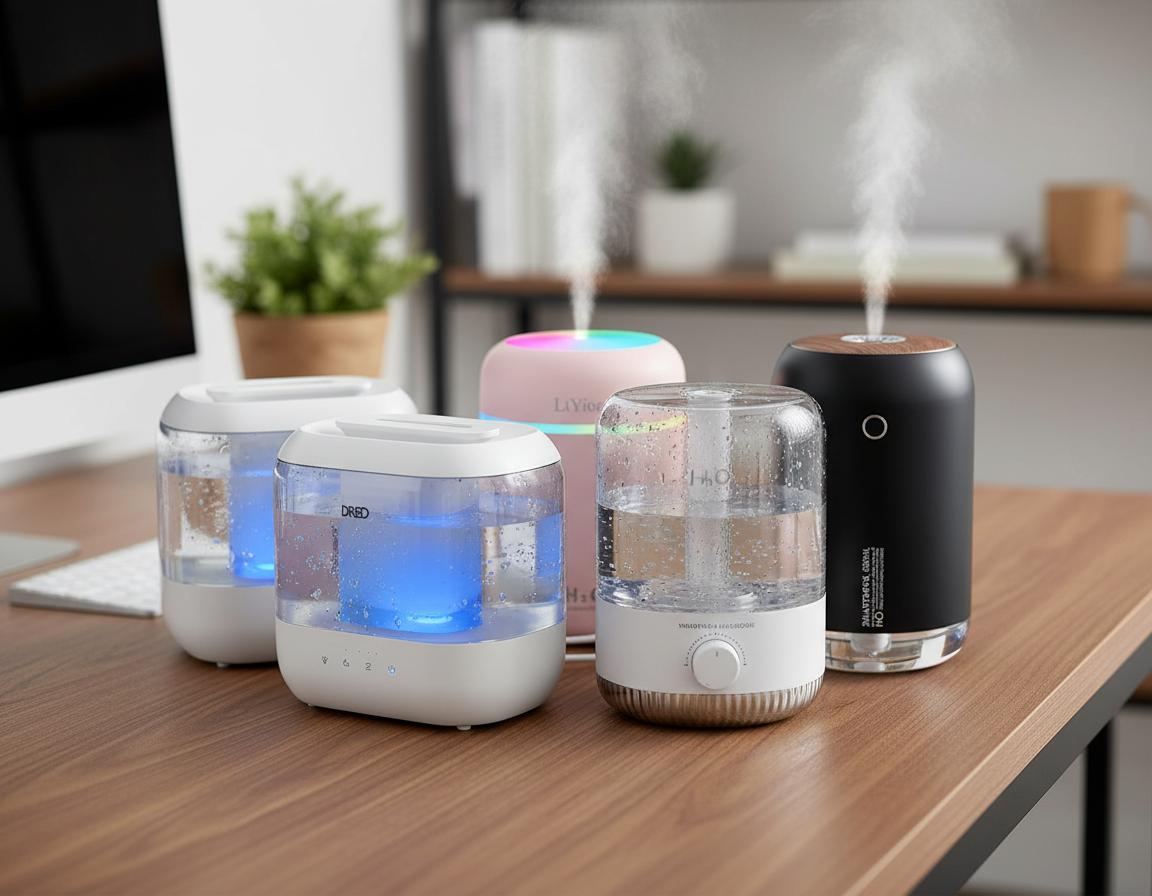 Best Desk Humidifier - Quiet Operation, Efficient Moisture Output, Large Room Coverage